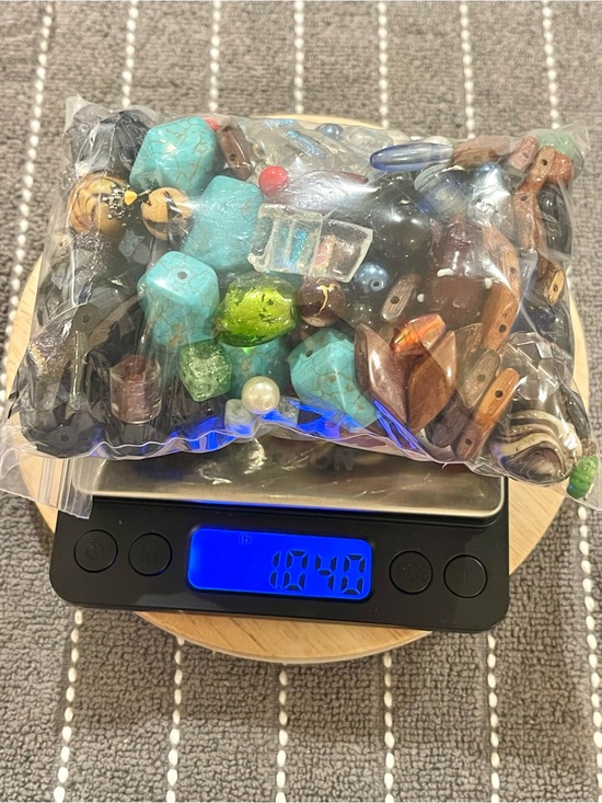 Mr More Rocks Jewelry - 🌑BULK One Pound Estate Collection Craft Glass Beads Mix for DIY🌑